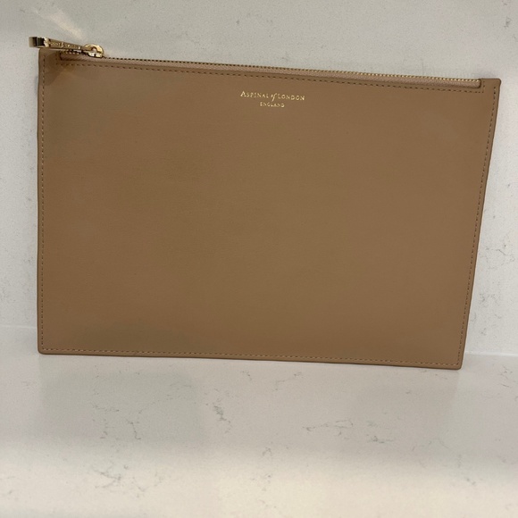 Aspinal of London Leather Pouch - Picture 1 of 4